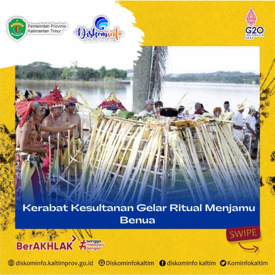 Kerabat Kesultanan Gelar Ritual Menjamu Benua