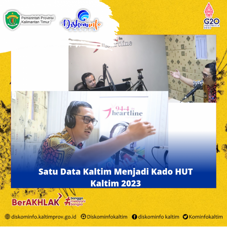 Satu Data Kaltim Menjadi Kado HUT Kaltim 2023