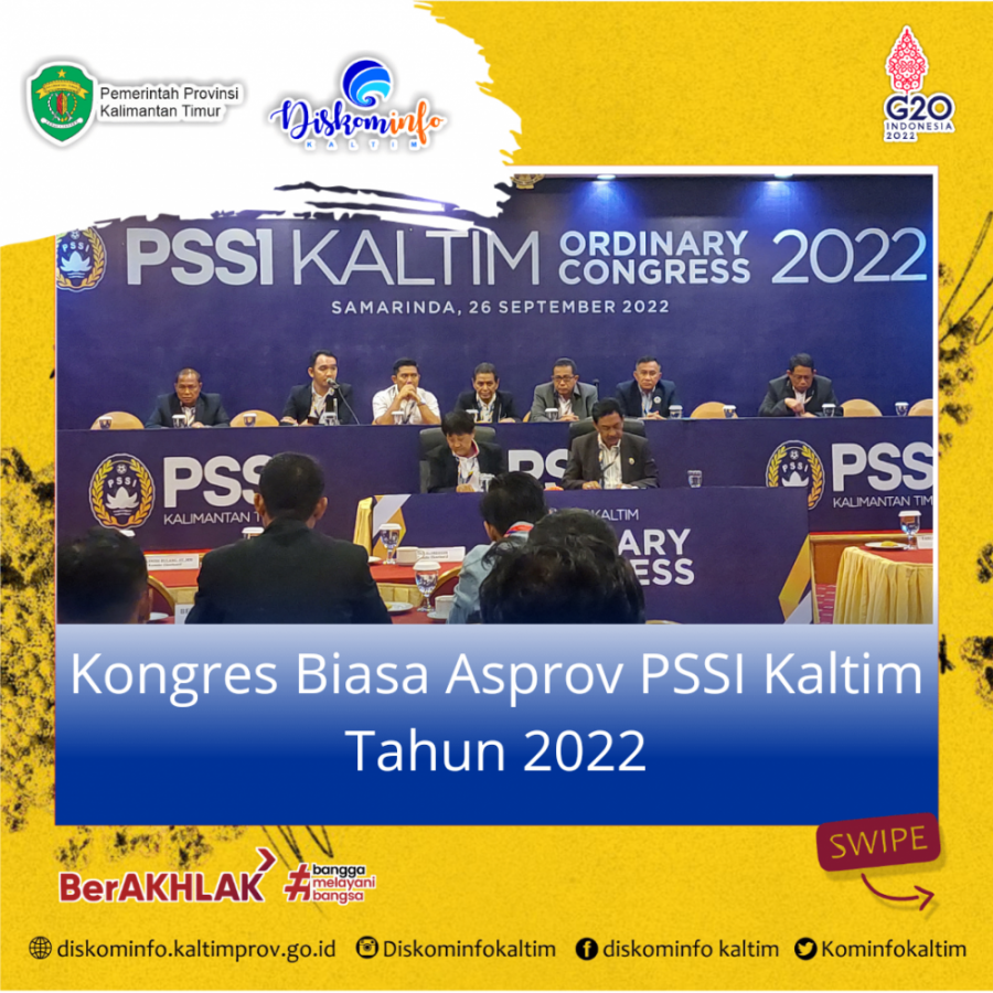 Kongres Biasa Asprov PSSI Kaltim Tahun 2022