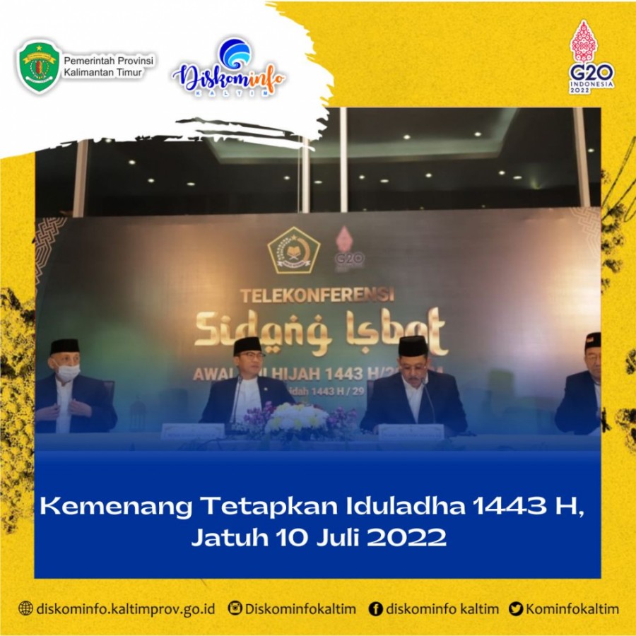 Kemenang Tetapkan Iduladha 1443 H,  Jatuh 10 Juli 2022