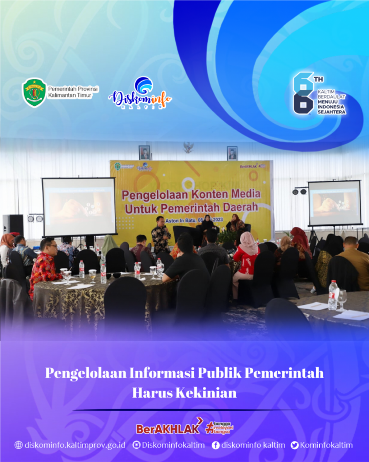 Pengelolaan Informasi Publik Pemerintah Harus Kekinian