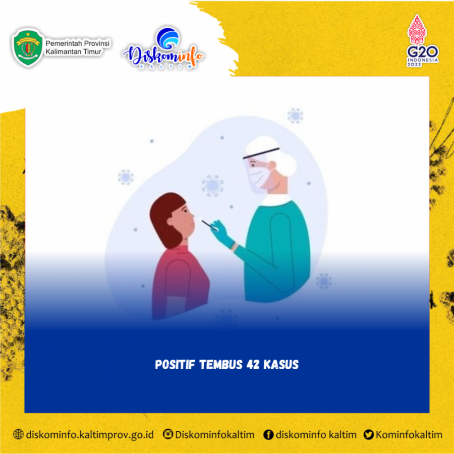 Positif Tembus 42 Kasus