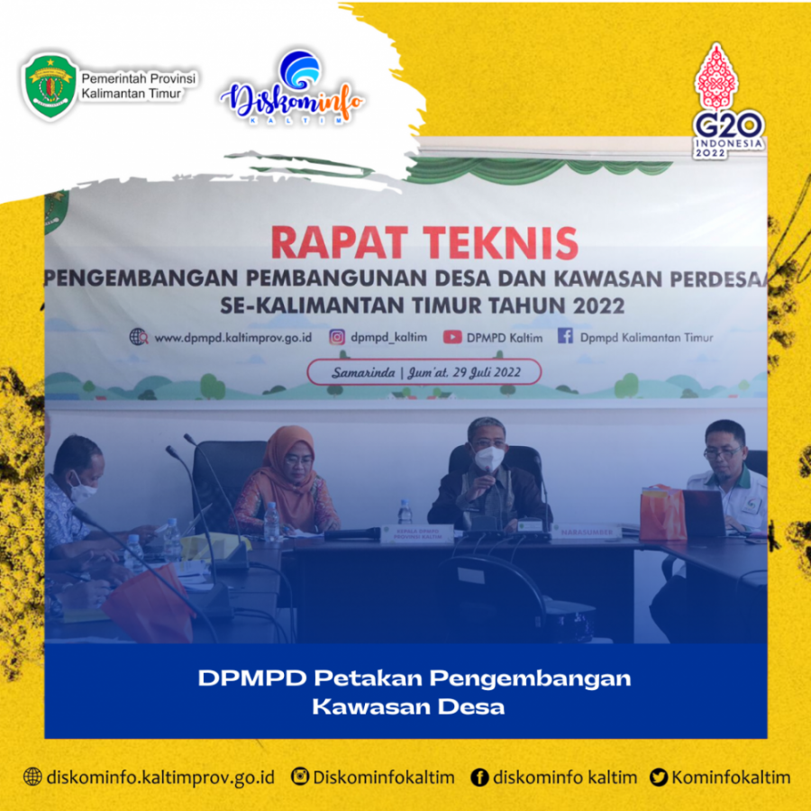 DPMPD Petakan Pengembangan Kawasan Desa