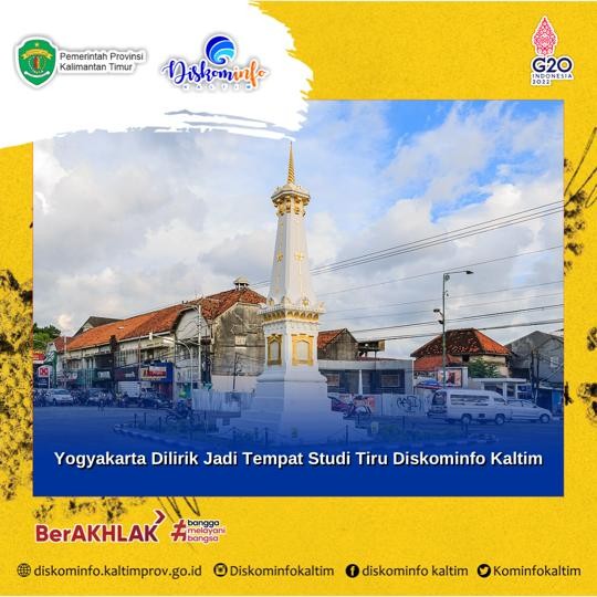 Yogyakarta Dilirik Jadi Tempat Studi Tiru Diskominfo Kaltim