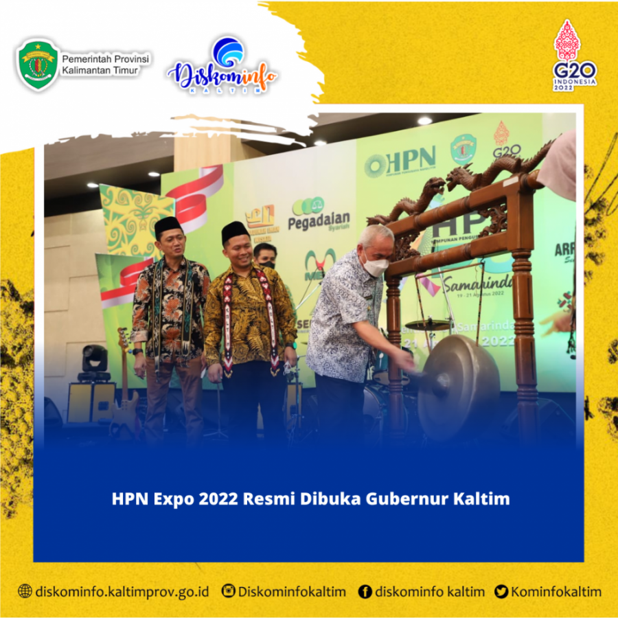 HPN Expo 2022  Resmi Dibuka Gubernur Kaltim