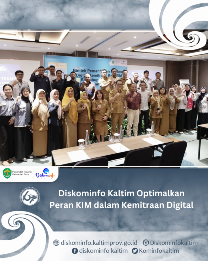 Diskominfo Kaltim Optimalkan Peran KIM dalam Kemitraan Digital