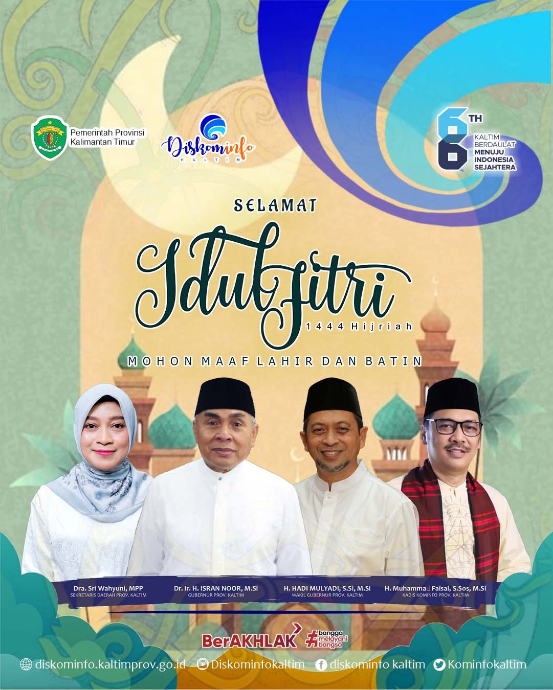 Selamat Lebaran Hari Raya Idulfitri 1444 H Tahun 2023