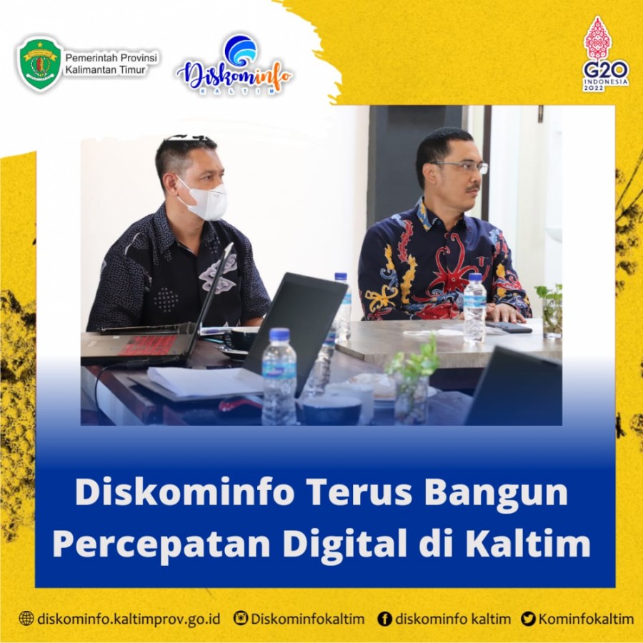 Diskominfo Terus Bangun Percepatan Transformasi Digital di Kaltim