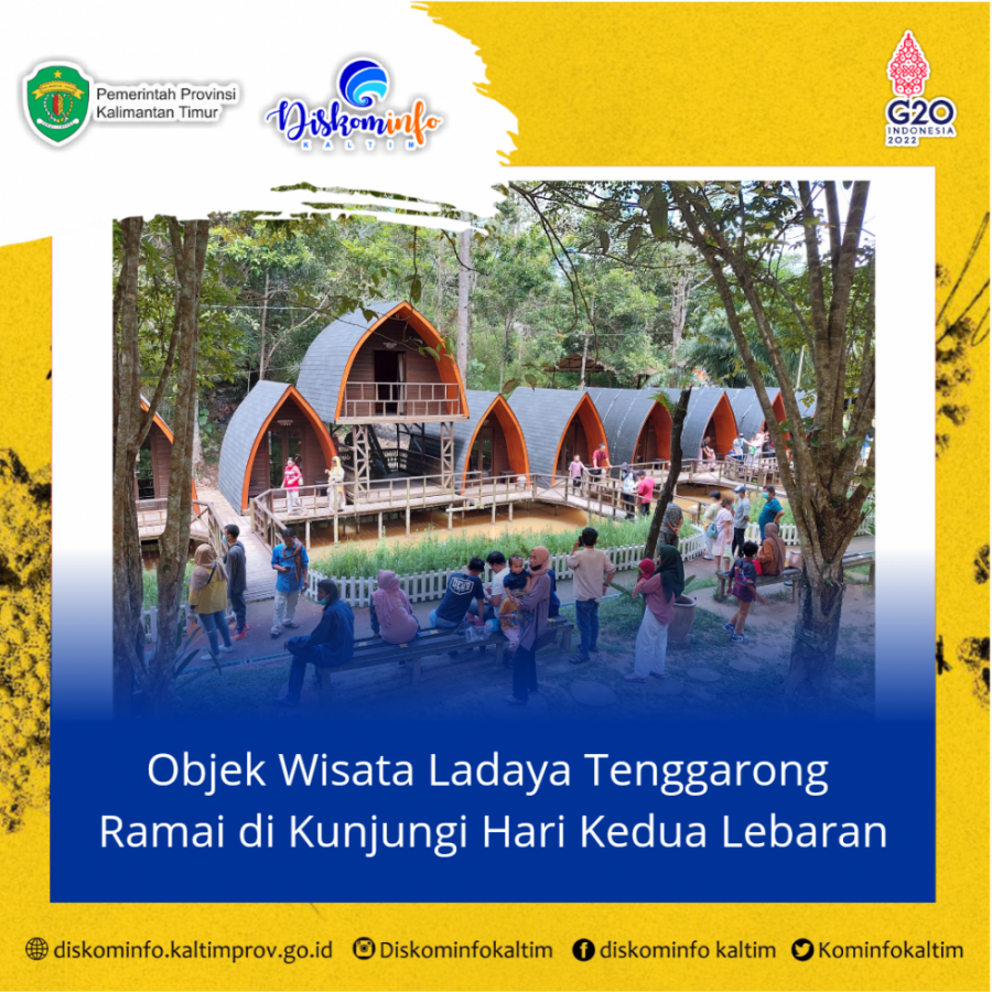 Objek Wisata Ladaya Tenggarong Ramai di Kunjungi Hari Kedua Lebaran