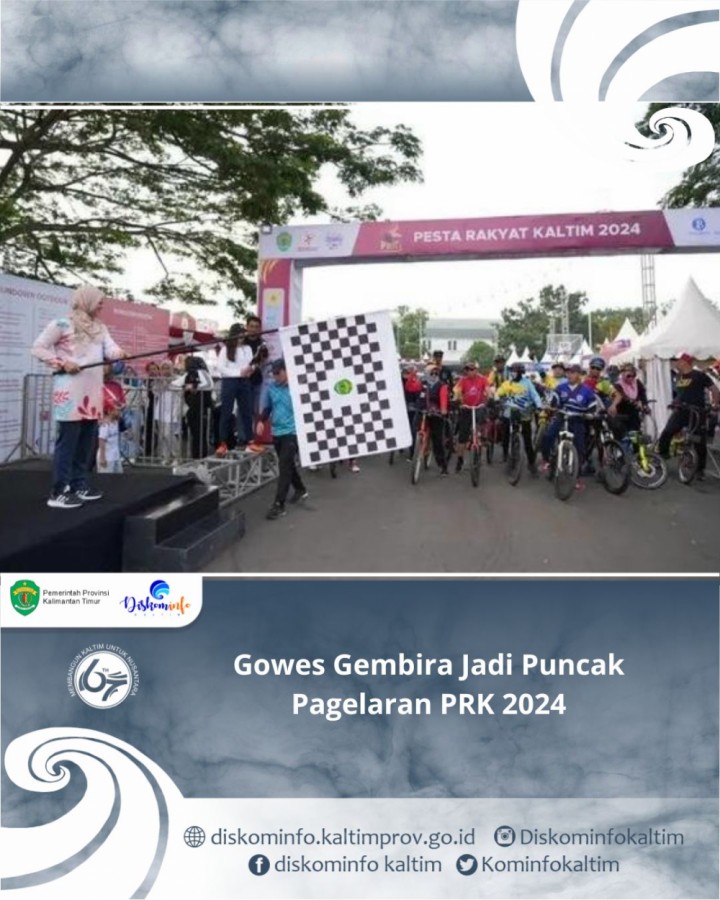 Gowes Gembira Jadi Puncak Pagelaran PRK 2024