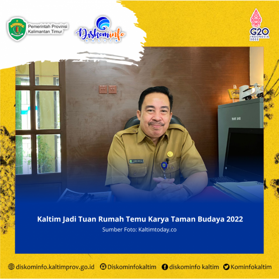 Kaltim Jadi Tuan Rumah Temu Karya Taman Budaya  2022