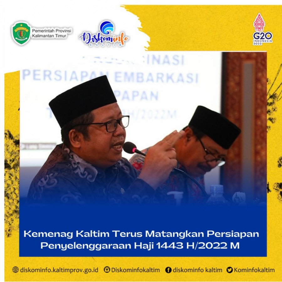 Kemenag Kaltim Terus Matangkan Persiapan Penyelenggaraan Haji 1443 H/2022 M