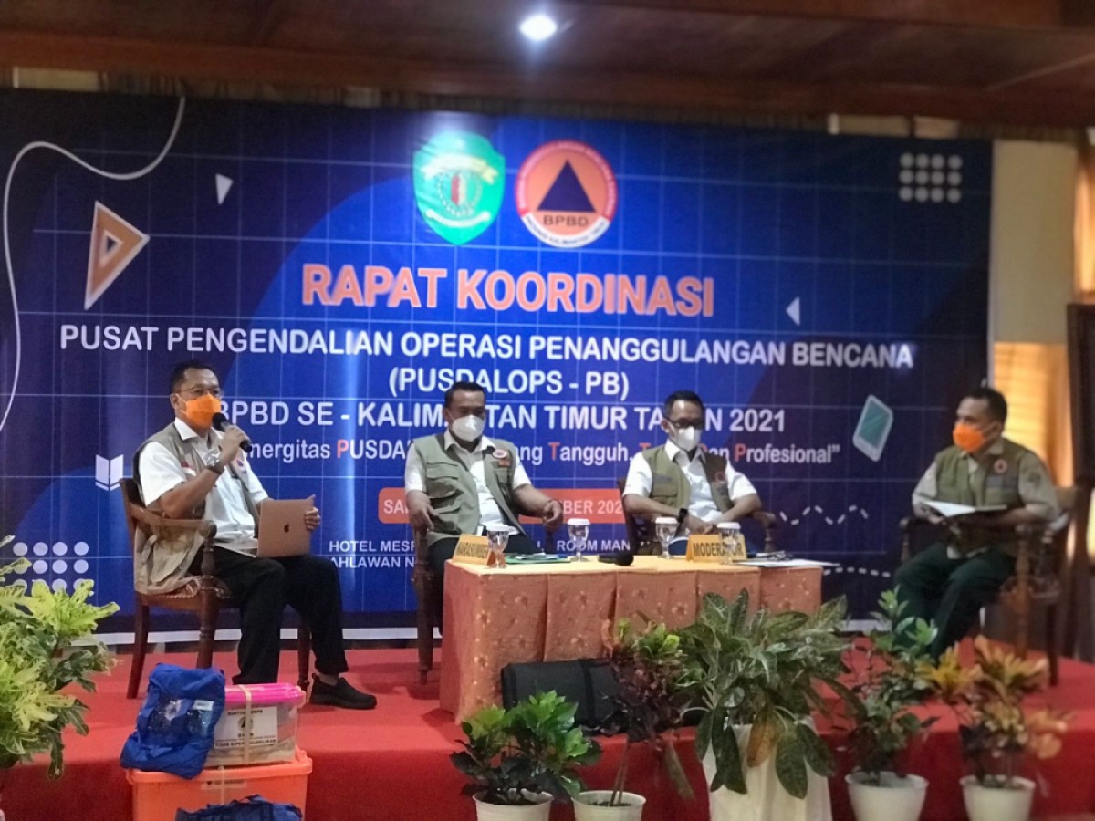 BPBD Gelar Rakor Pusdalops PB Se-Kaltim