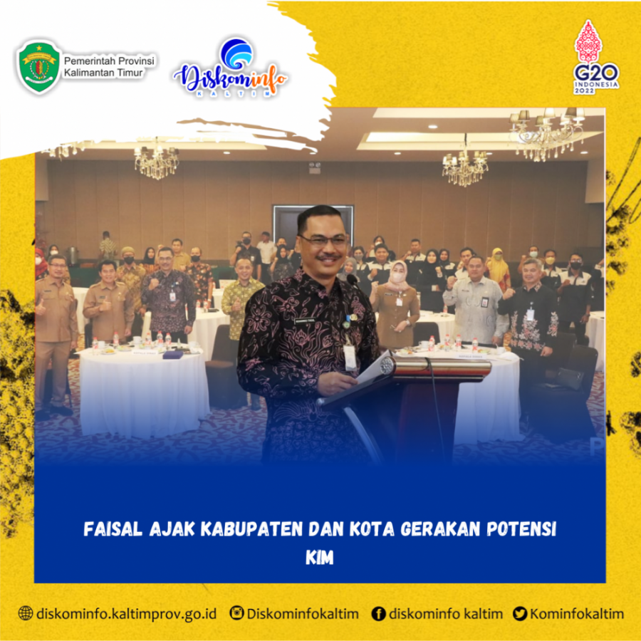 Faisal Ajak Kabupaten dan Kota Gerakan Potensi KIM