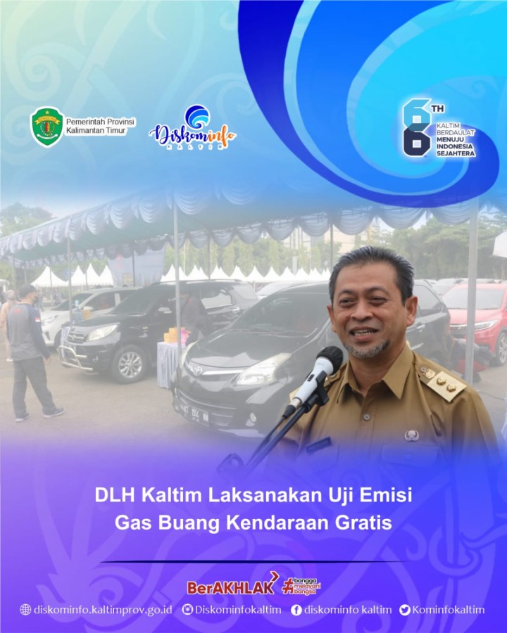 DLH Kaltim Laksanakan Uji Emisi Gas Buang Kendaraan Gratis