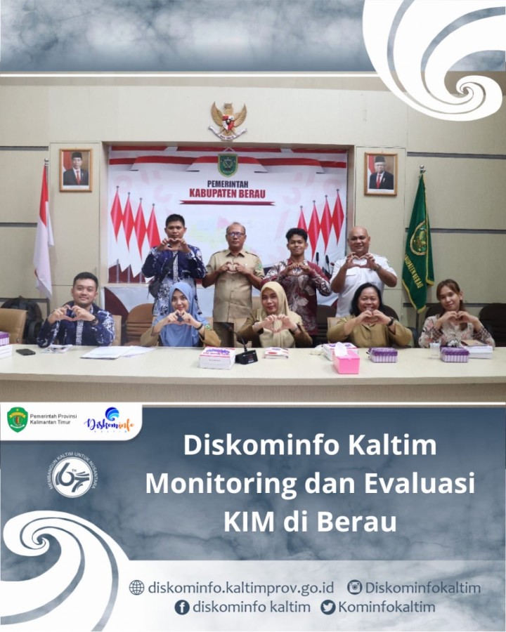 Diskominfo Kaltim Monitoring dan Evaluasi KIM di Berau