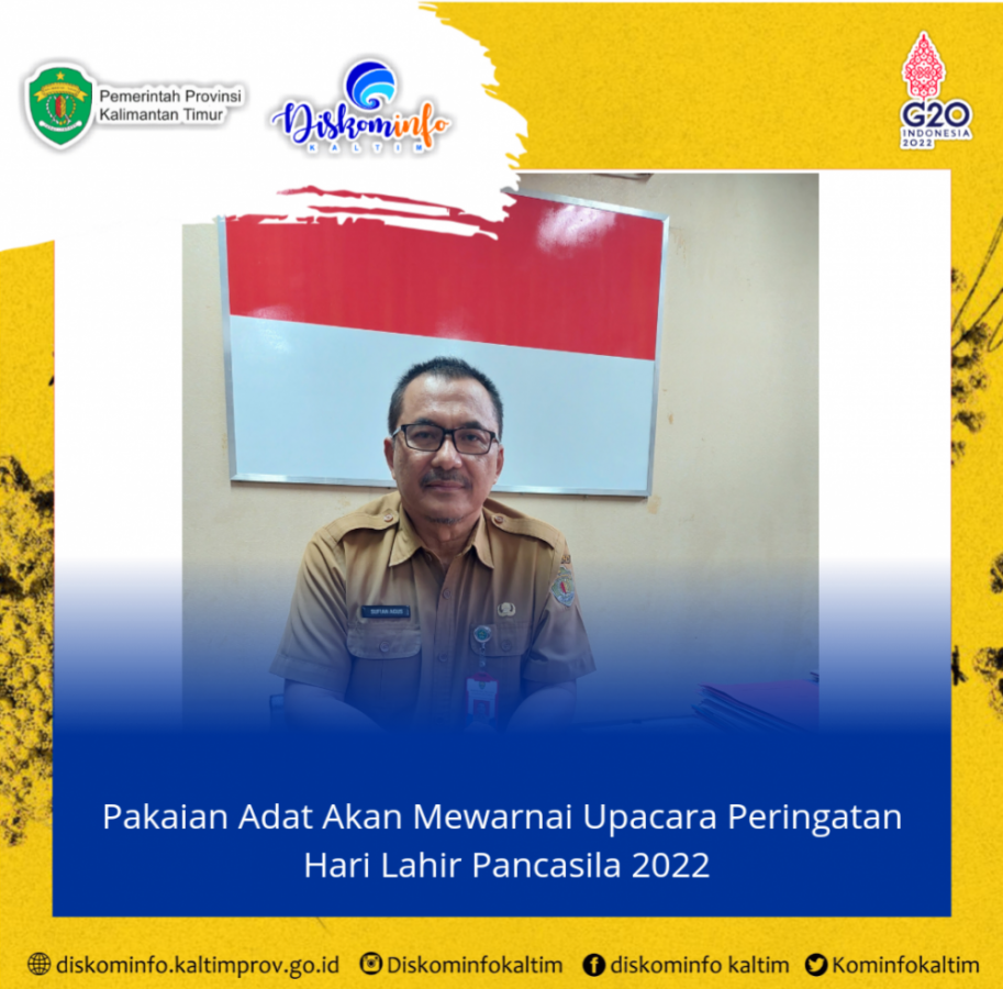 Pakaian Adat Akan Mewarnai Upacara Peringatan Hari Lahir Pancasila 2022