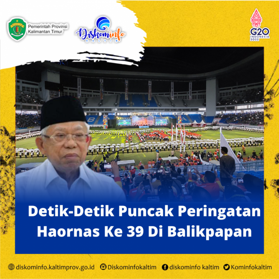 Detik-Detik Puncak Peringatan Haornas Ke 39 Di Balikpapan