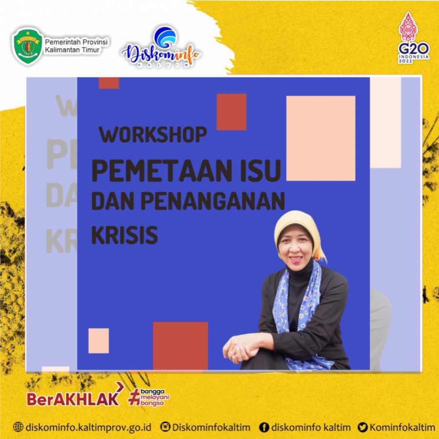 Diskominfo Kaltim Gelar Workshop Pemetaan Isu dan Penanganan Kriris