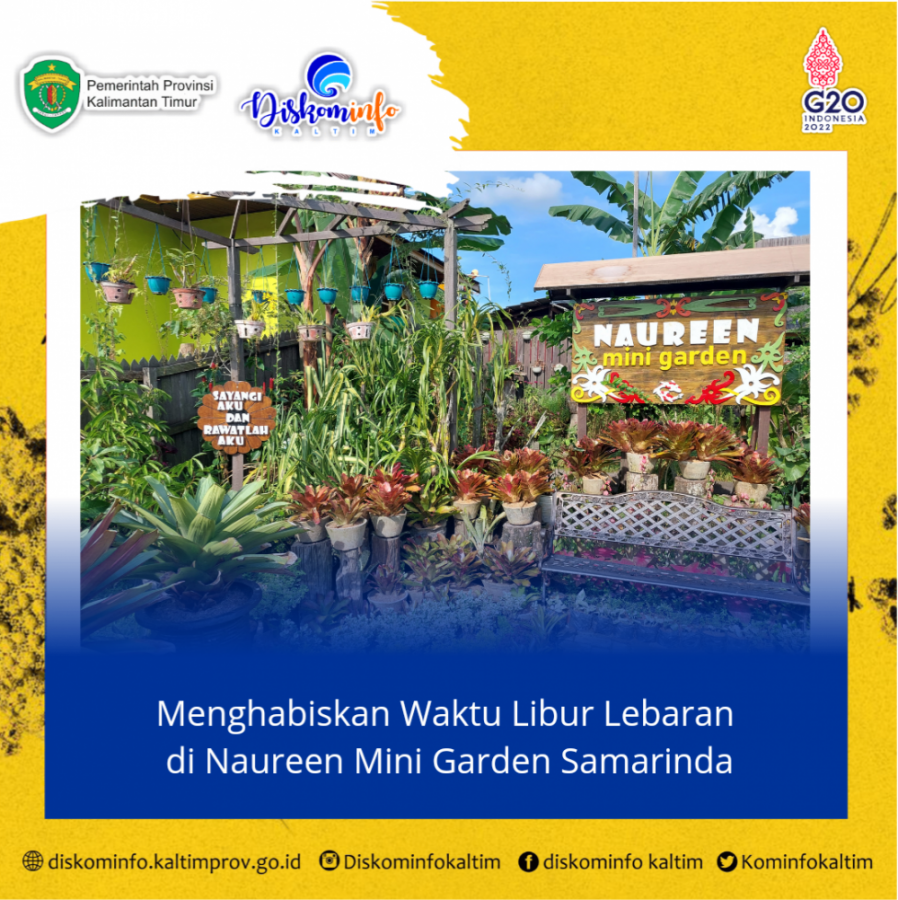 Menghabiskan Waktu Libur Lebaran di Naureen Mini Garden Samarinda