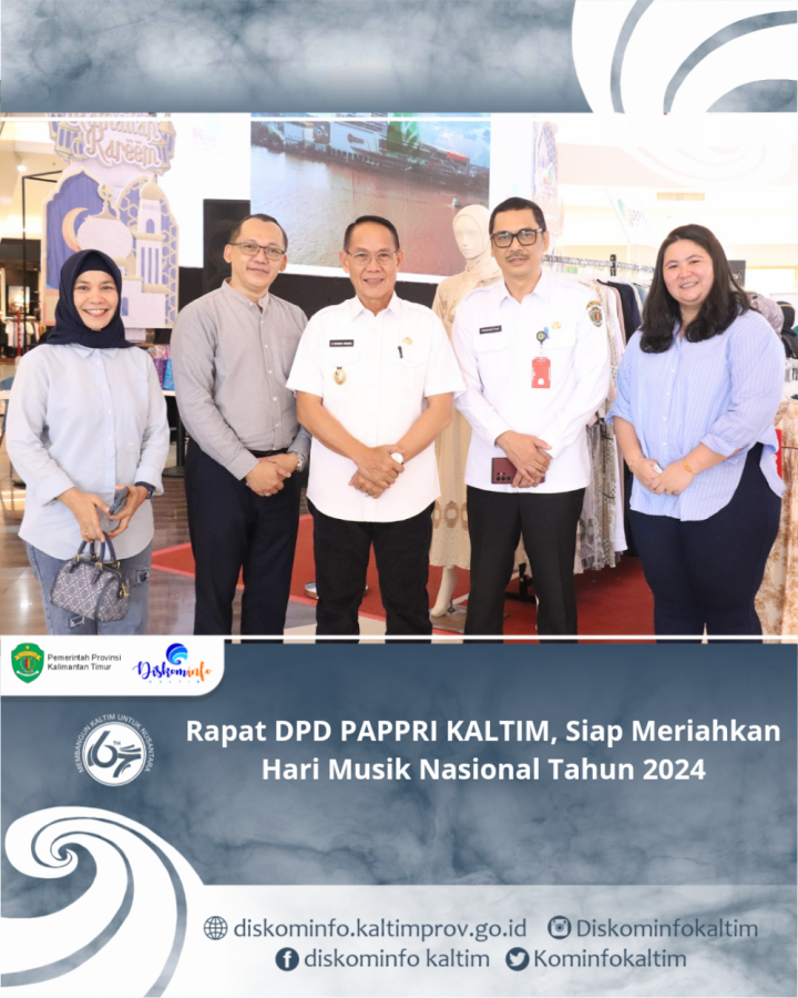 Rapat DPD PAPPRI KALTIM, Siap Meriahkan Hari Musik Nasional Tahun 2024