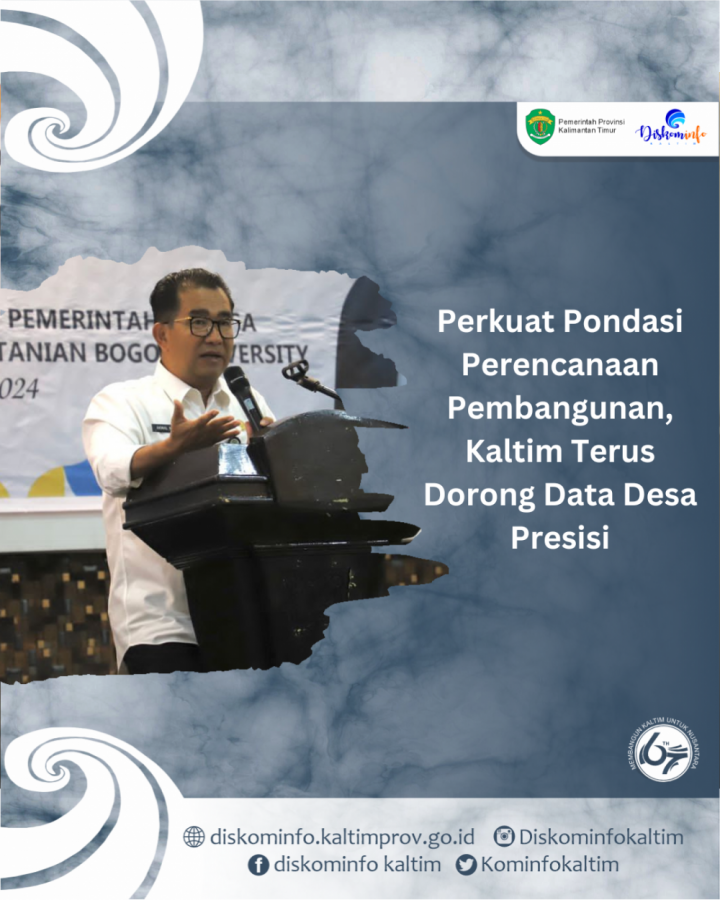 Perkuat Pondasi Perencanaan Pembangunan, Kaltim Terus Dorong Data Desa Presisi