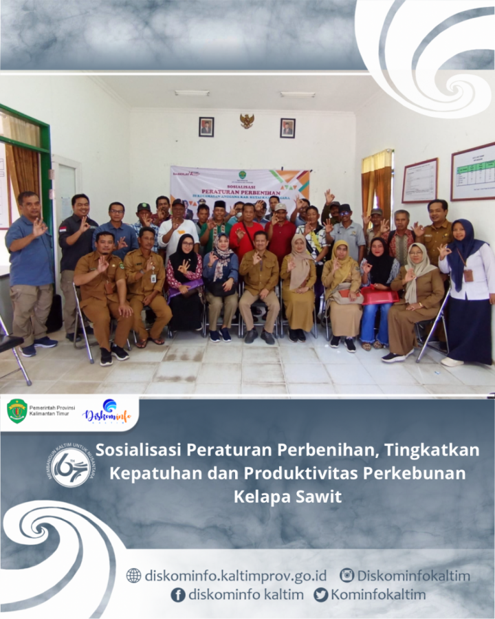 Sosialisasi Peraturan Perbenihan, Tingkatkan Kepatuhan dan Produktivitas Perkebunan Kelapa Sawit