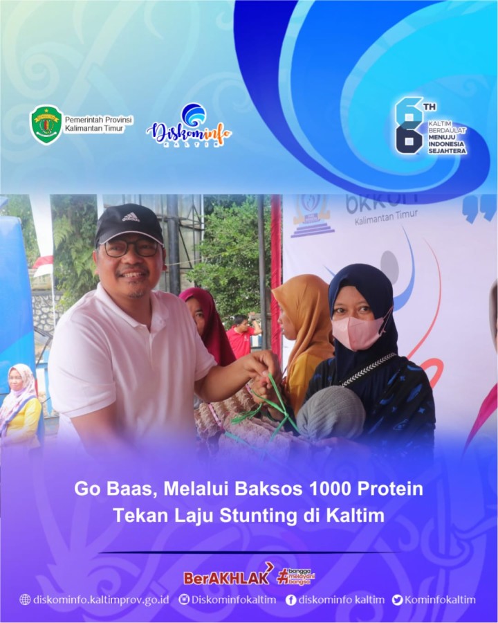 Go Baas, Melalui Baksos 1000 Protein Tekan Laju Stunting di Kaltim