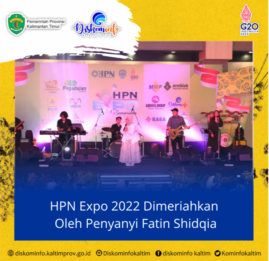 HPN Expo 2022 Dimeriahkan Oleh Penyanyi Fatin Shidqia