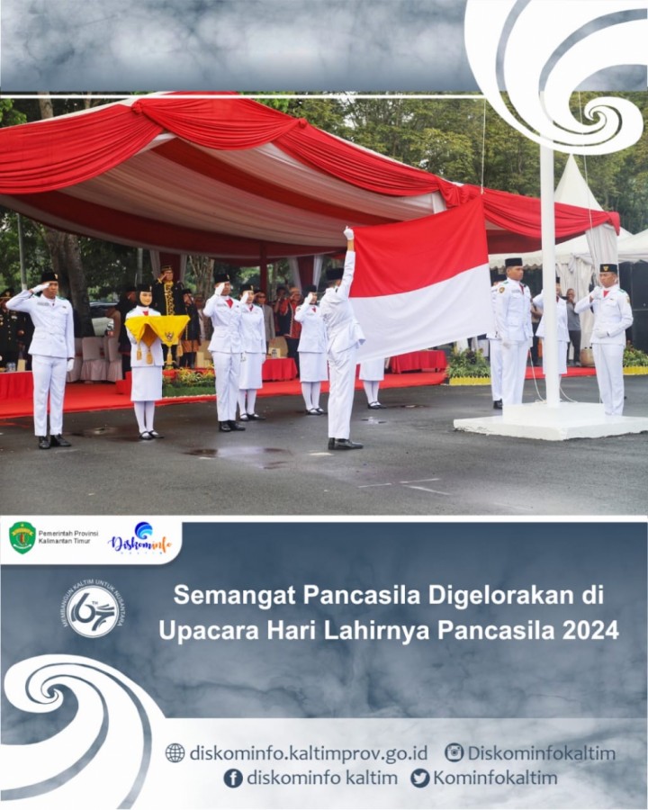 Semangat Pancasila Digelorakan di Upacara Hari Lahirnya Pancasila 2024