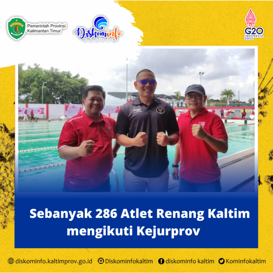 Sebanyak 286 Atlet Renang Kaltim mengikuti Kejurprov