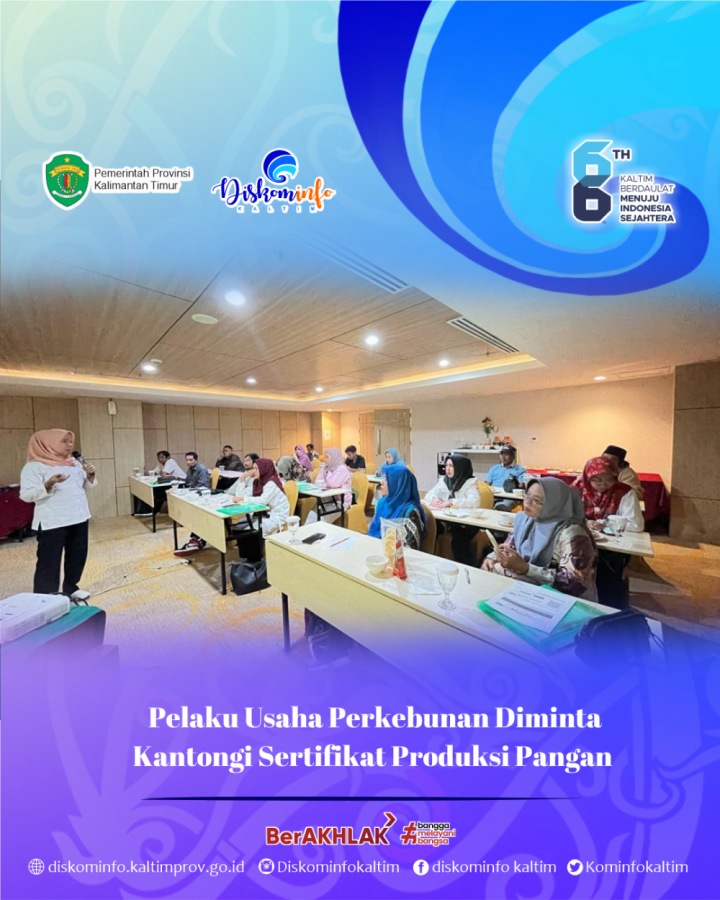 Pelaku Usaha Perkebunan Diminta Kantongi Sertifikat Produksi Pangan