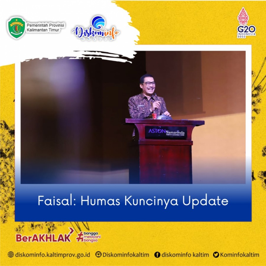 Faisal: Humas Kuncinya Update