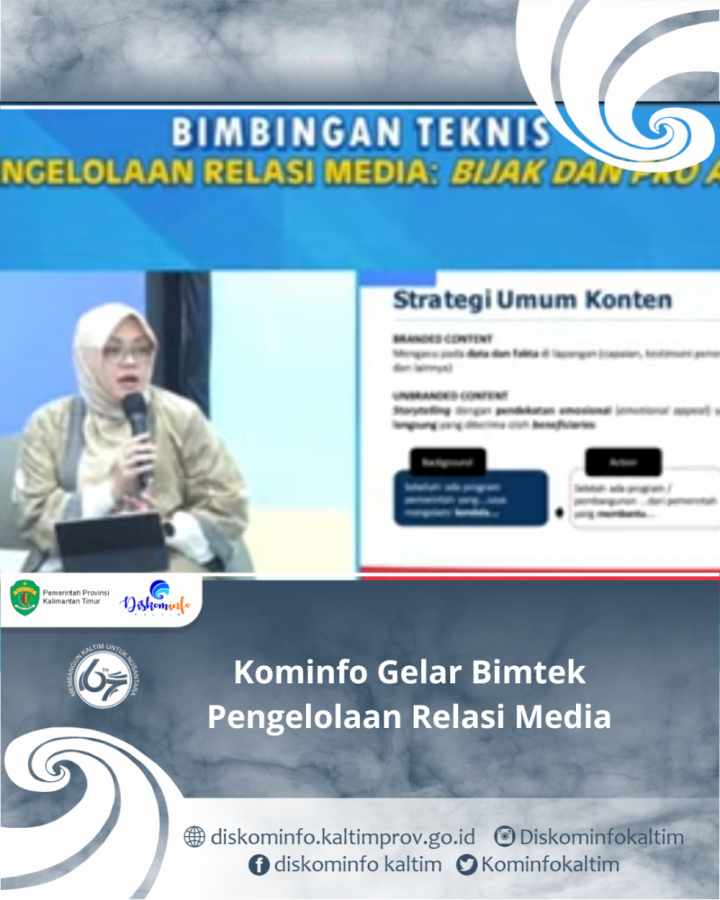 Kominfo Gelar Bimtek Pengelolaan Relasi Media 