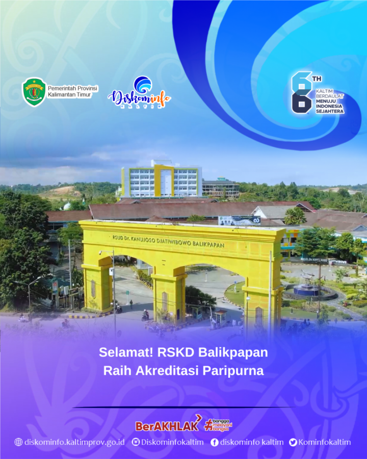 Selamat! RSKD Balikpapan Raih Akreditasi Paripurna 