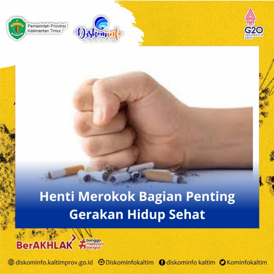 Henti Merokok Bagian Penting Gerakan Hidup Sehat