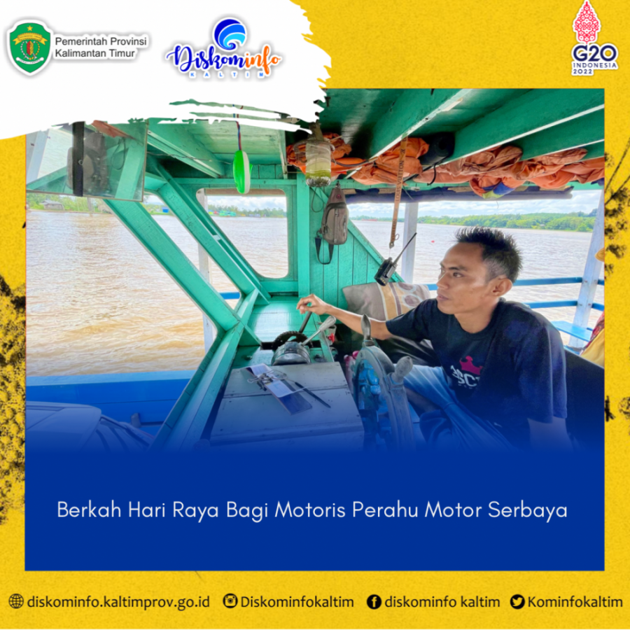 Berkah Hari Raya Bagi Motoris Perahu Motor Serbaya