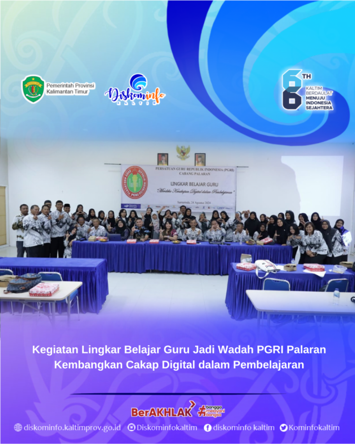 Kegiatan Lingkar Belajar Guru Jadi Wadah PGRI Palaran Kembangkan Cakap Digital dalam Pembelajaran