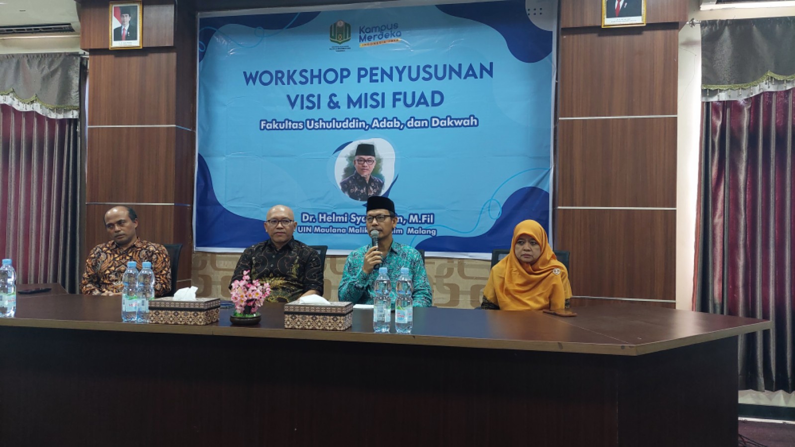 UINSI Gelar Workshop Penyusunan Visi dan Misi FUAD