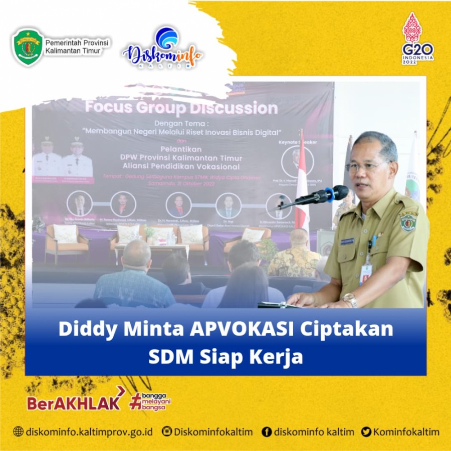 Diddy Minta APVOKASI Ciptakan SDM Siap Kerja