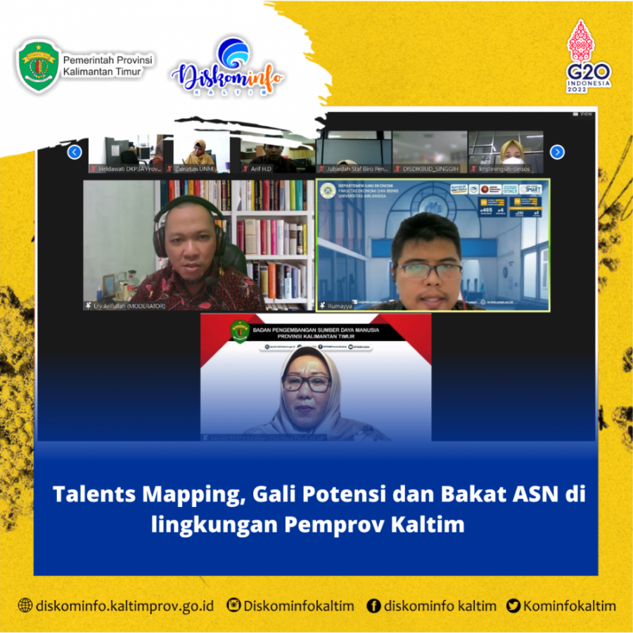 Talents Mapping, Gali Potensi dan Bakat ASN di lingkungan Pemprov Kaltim