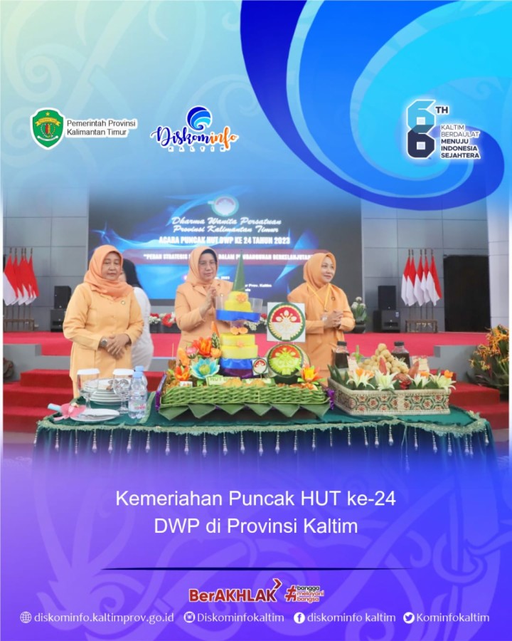 Kemeriahan Puncak HUT ke-24 DWP di Provinsi Kaltim