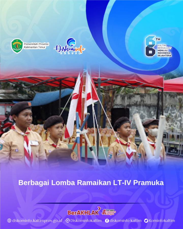 Berbagai Lomba Ramaikan LT-IV Pramuka