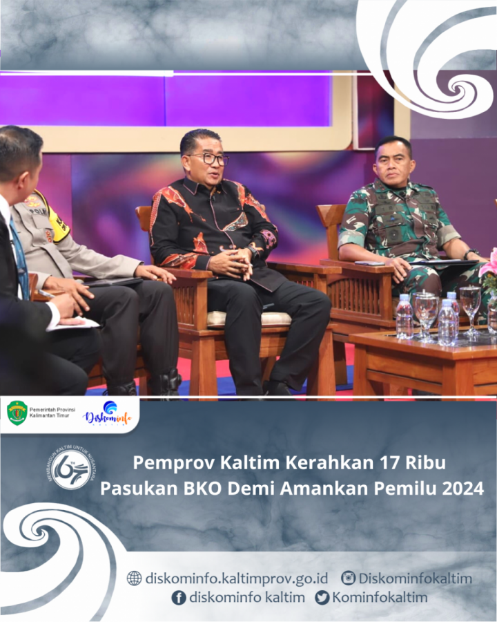 Pemprov Kaltim Kerahkan 17 Ribu Pasukan BKO Demi Amankan Pemilu 2024