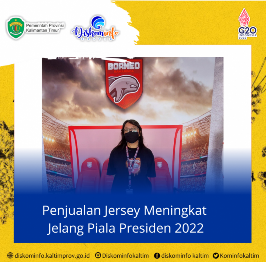 Penjualan Jersey Meningkat Jelang Piala Presiden 2022