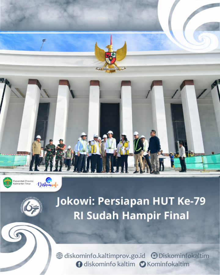 Jokowi: Persiapan HUT Ke-79 RI Sudah Hampir Final