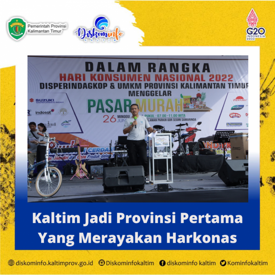 Kaltim Jadi Provinsi Pertama Yang Merayakan Harkonas