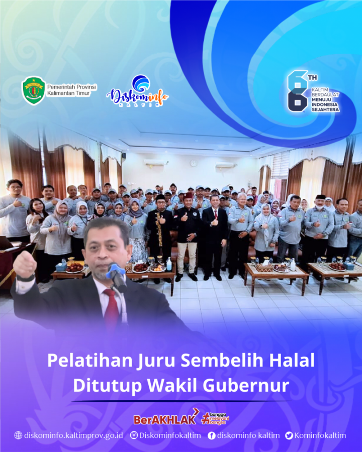 Pelatihan Juru Sembelih Halal Ditutup Wakil Gubernur