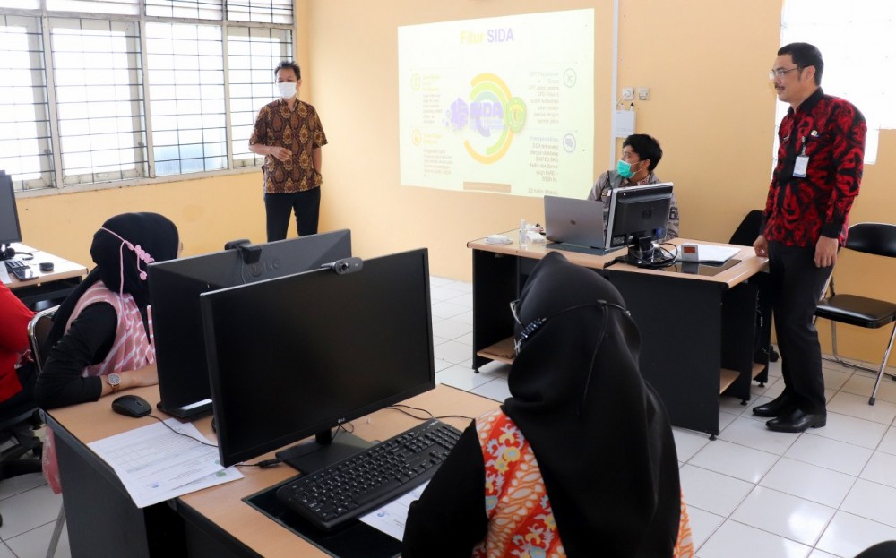 Pelatihan Aplikasi SIDA di Lingkungan Dinas Kominfo Prov Kaltim