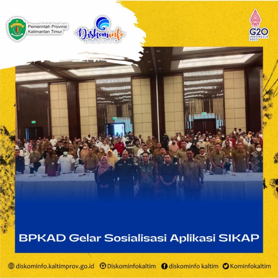 BPKAD Gelar Sosialisasi Aplikasi SIKAP